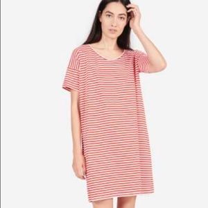 Everlane Cotton Striped Tee Dress